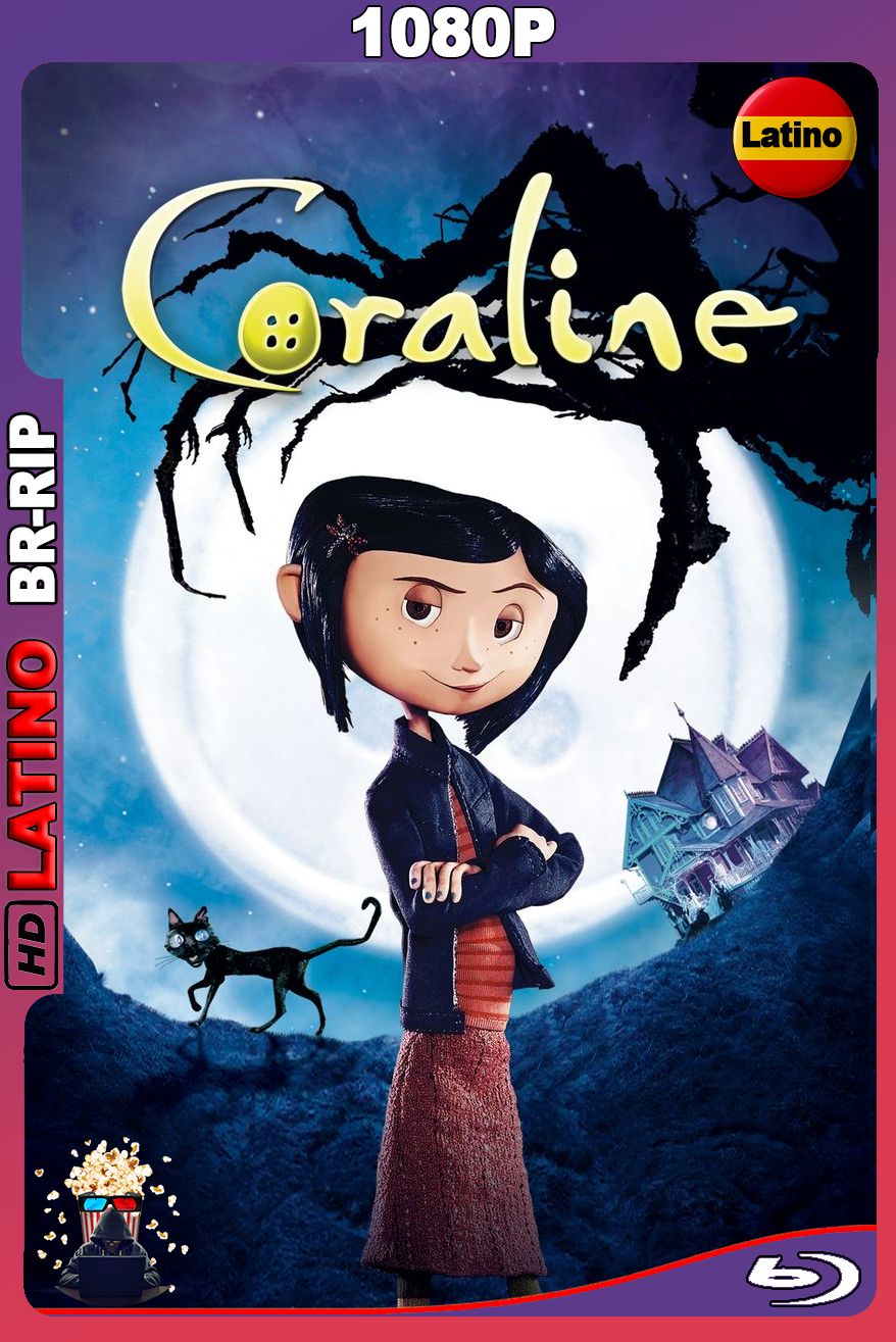 Coraline y la puerta secreta (2009) [1080p] BRRip [Latino-Inglés]
