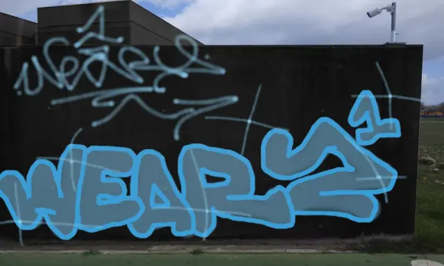 Graffiti artwork by DECAY