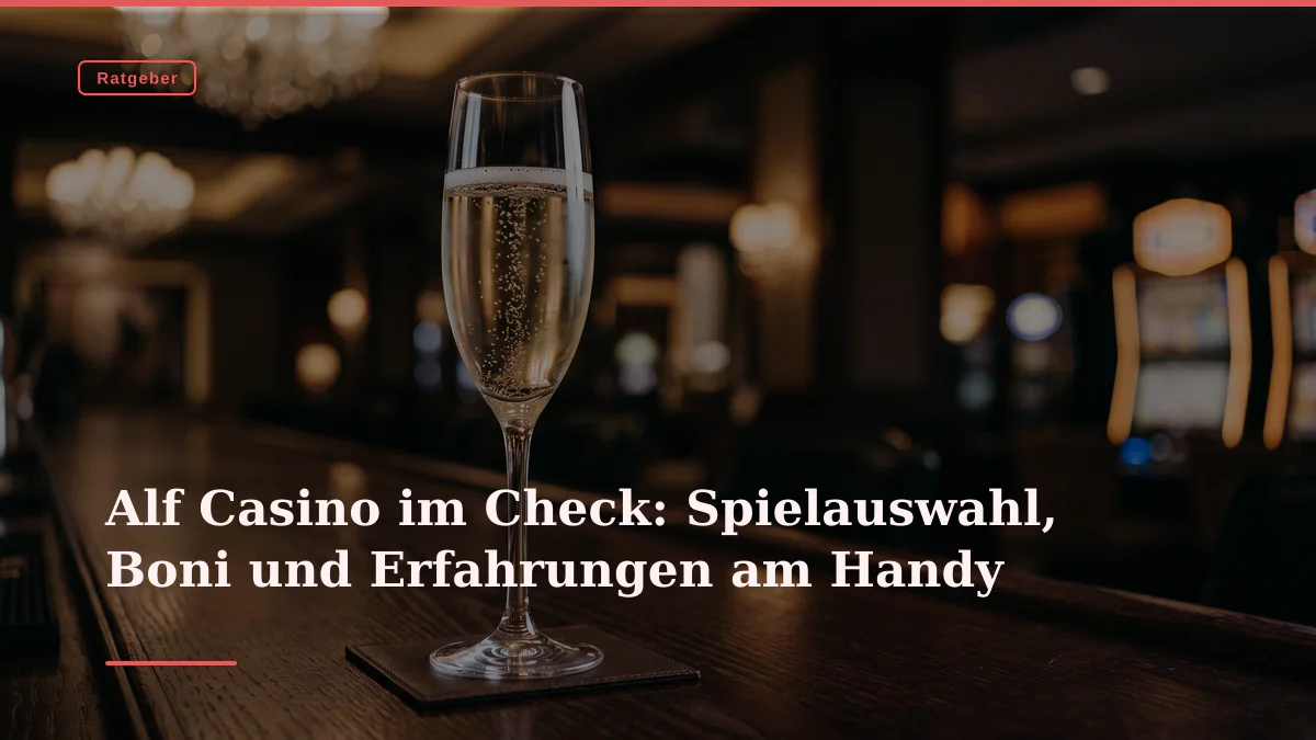 Alf Casino im Check: Spielauswahl, Boni und Erfahrungen am Handy