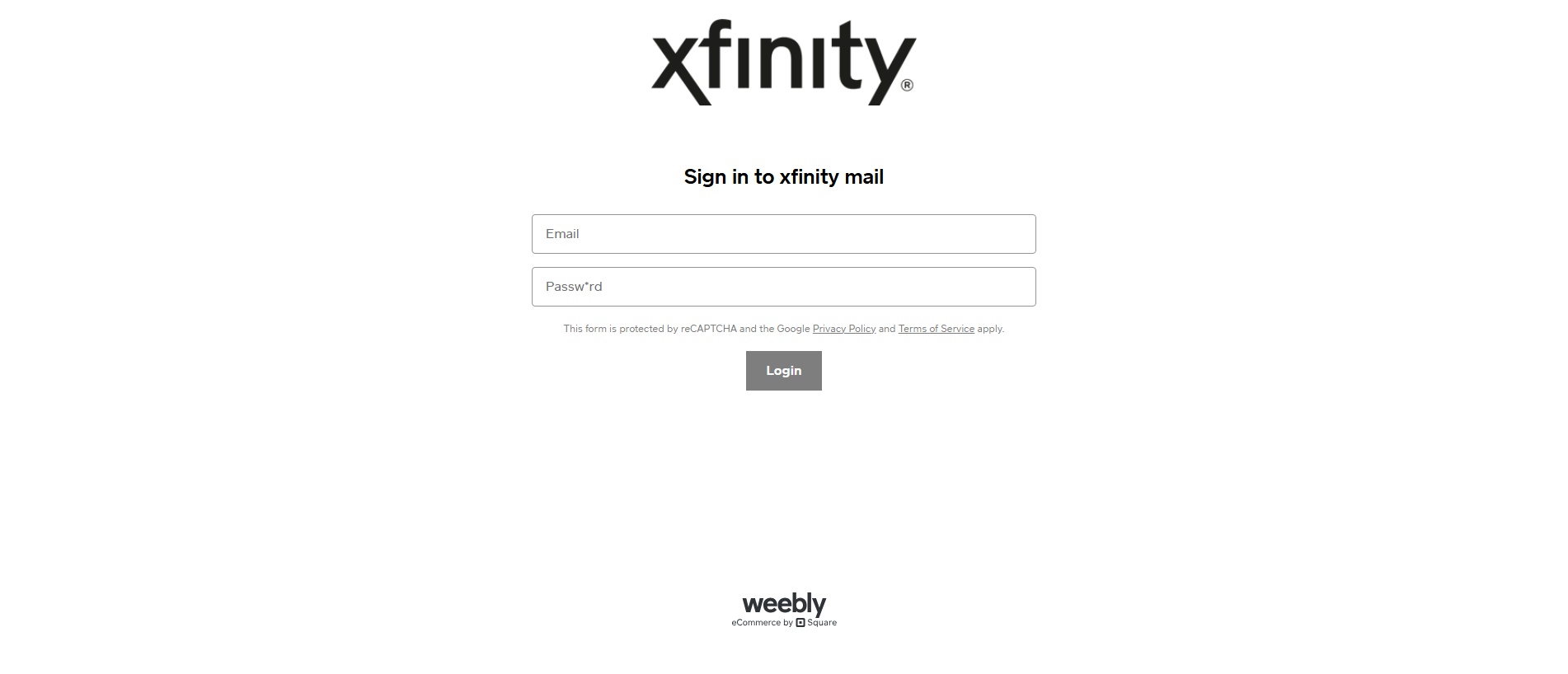 Stored capture of comcsat.weebly.com