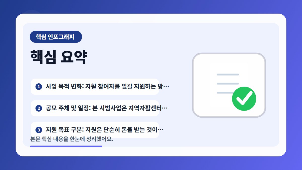 핵심 요약 핵심 내용을 요약한 인포그래피