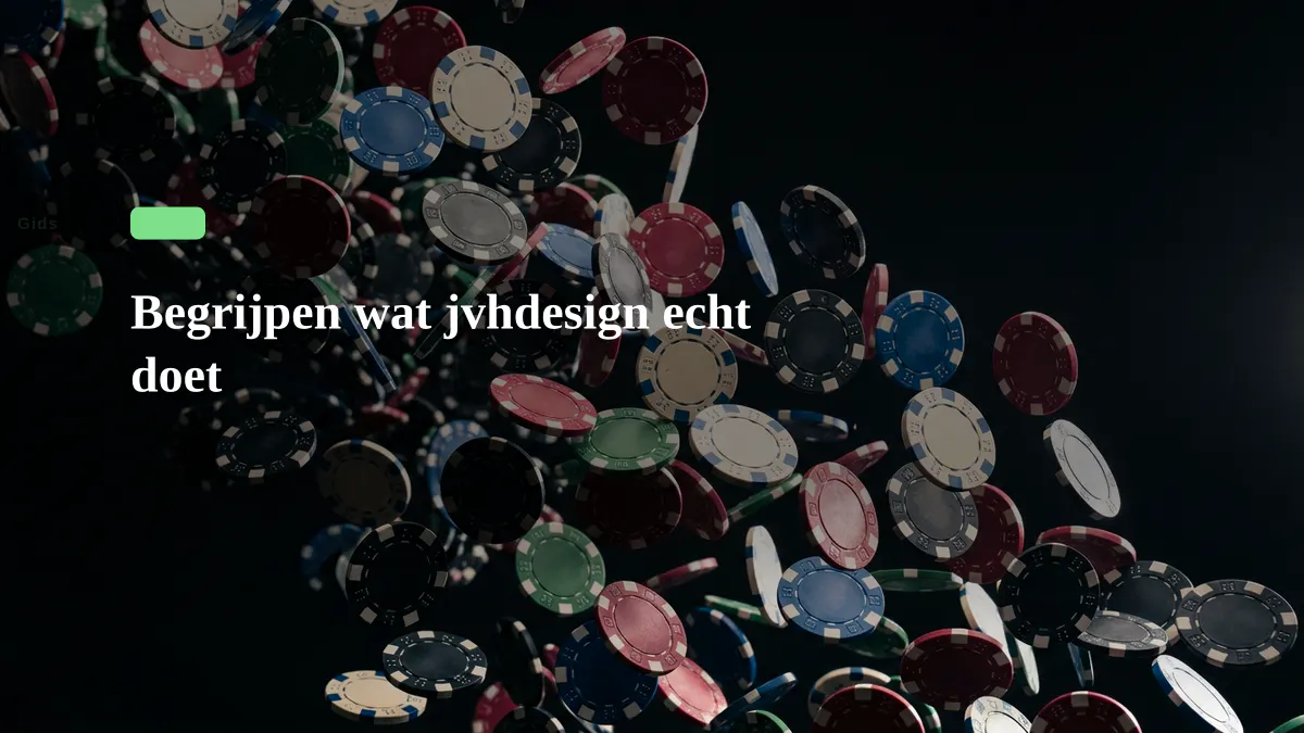 Begrijpen wat jvhdesign echt doet