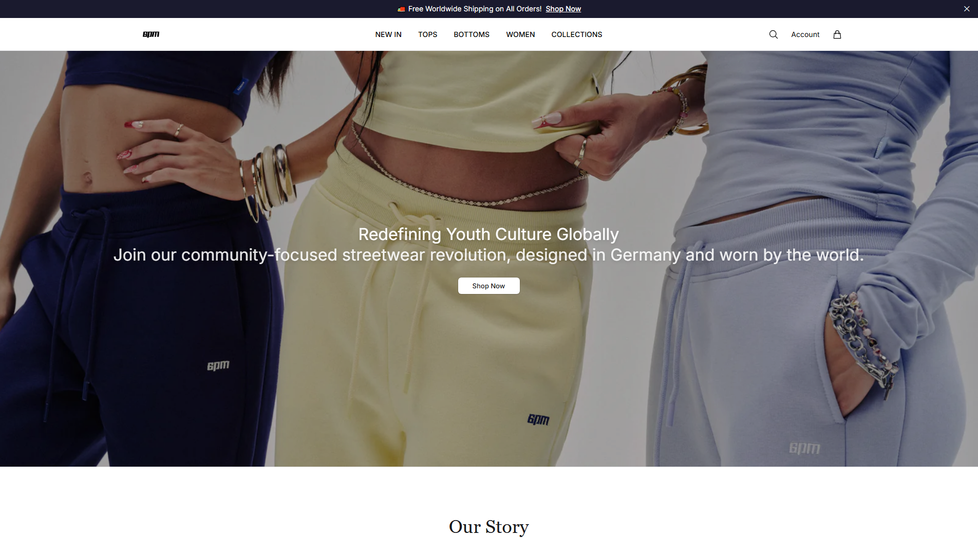 Stored capture of aftersixstore.shop