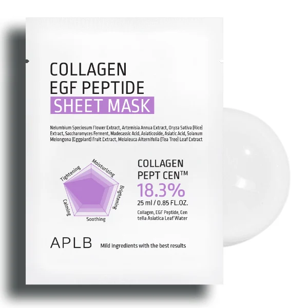 collagen peptide sheet mask