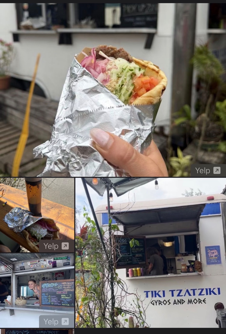 Tiki Tzatziki Gyros in Hanalei