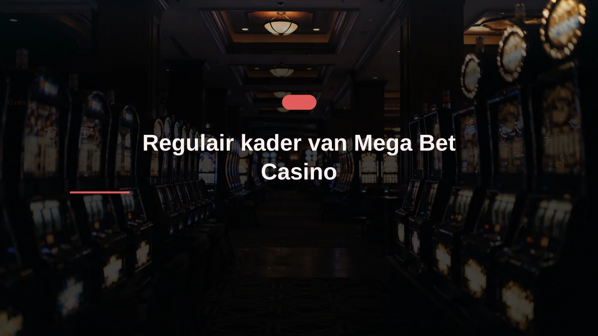 Regulair kader van Mega Bet Casino