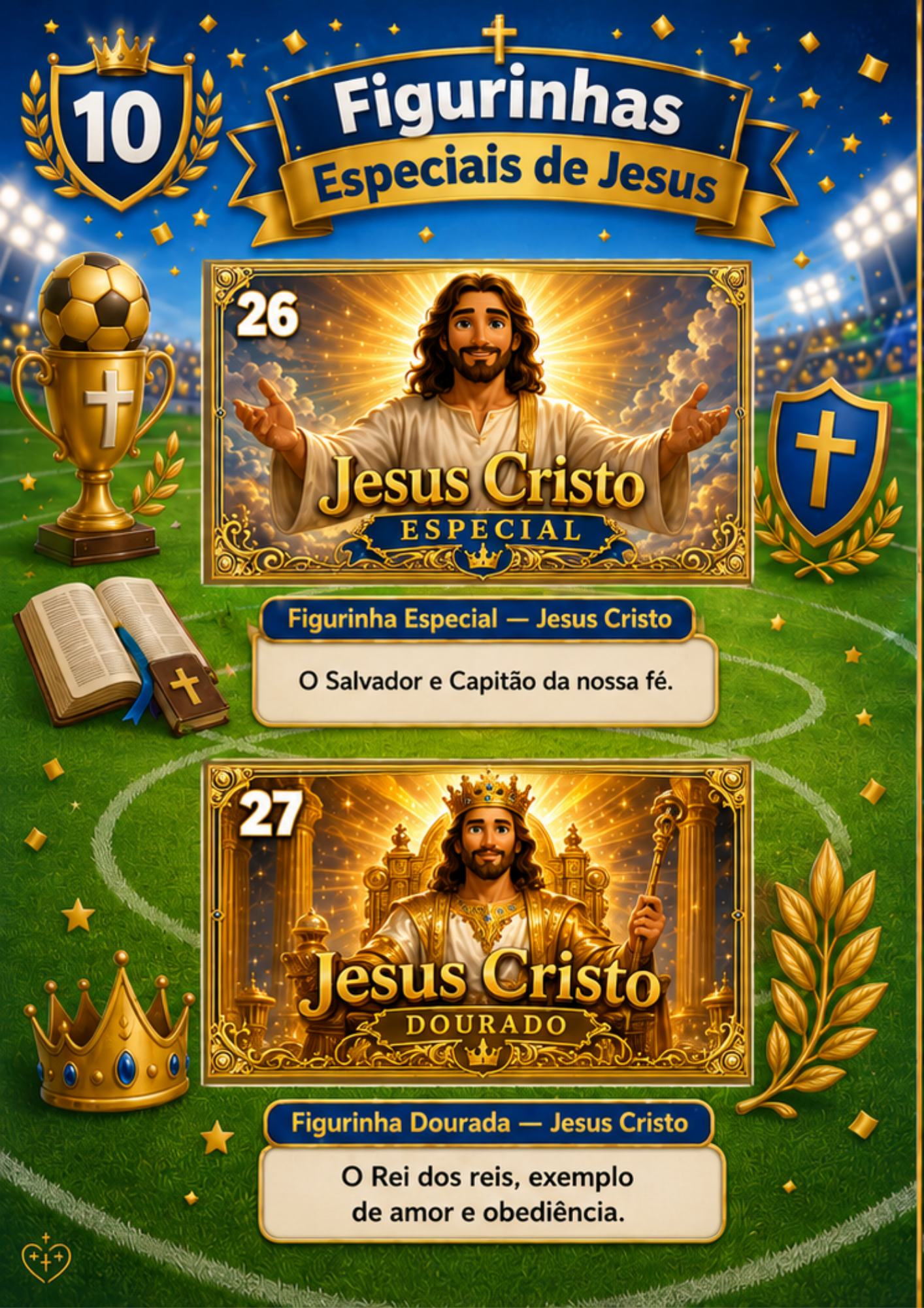 Página 11 do Álbum Bíblico A Seleção de Cristo