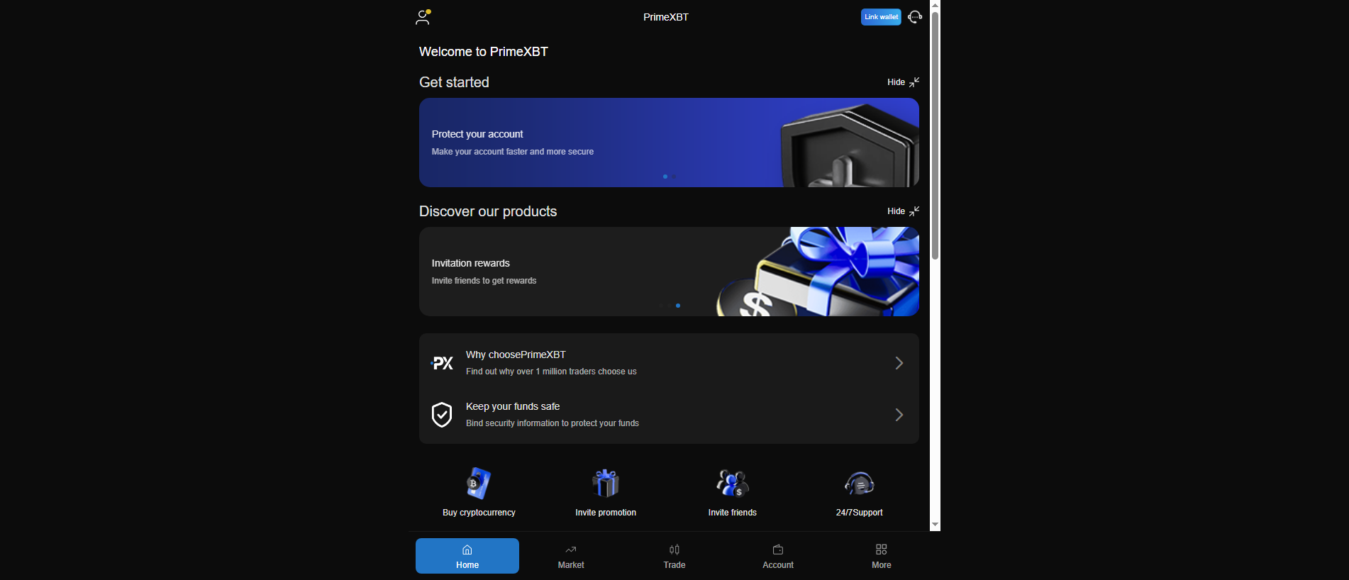 Stored capture of primexbtf.net