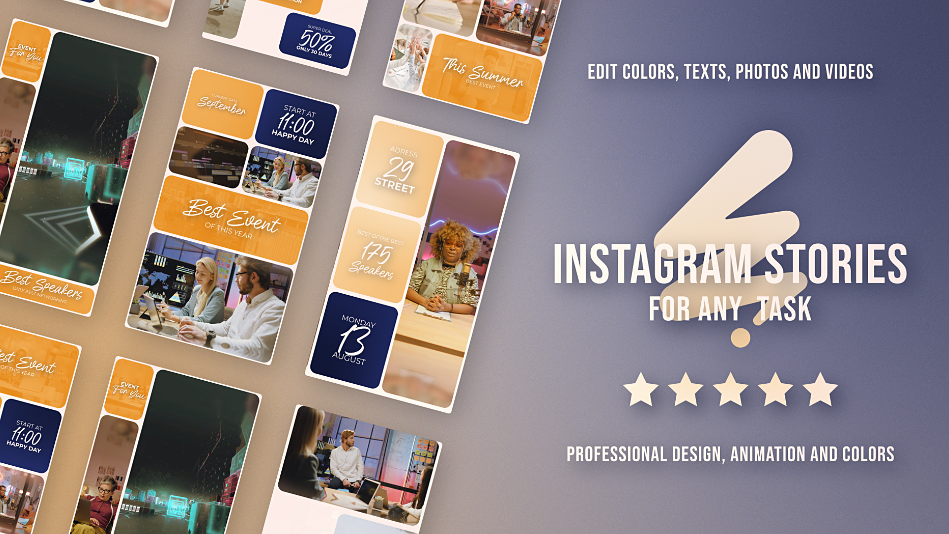 E-Learning Event Multi Screen Instagram Reel Split