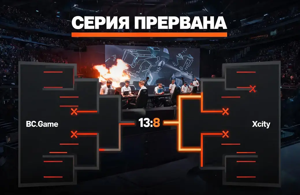 BC.Game прервала серию из семи провальных квалификаций после поражения от Xcity