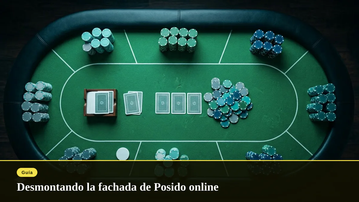 Desmontando la fachada de Posido online
