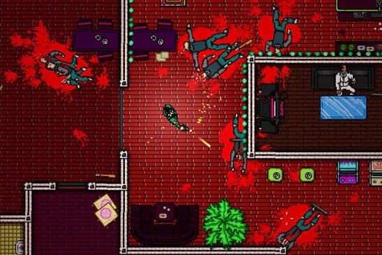 Captura de pantalla de gameplay de Hotline Miami #3