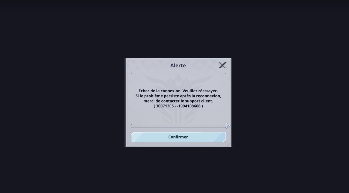 Erreur