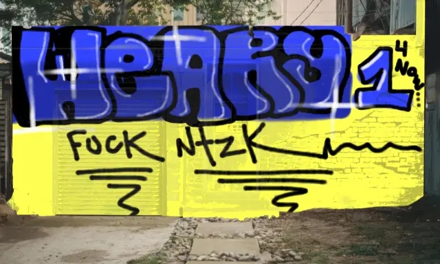 Graffiti artwork by DECAY