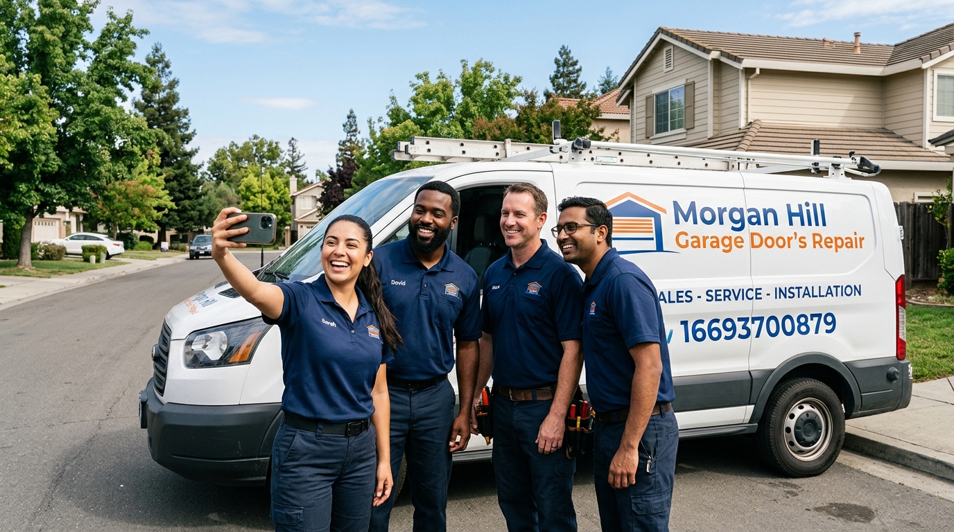 New garage door installation Morgan Hill