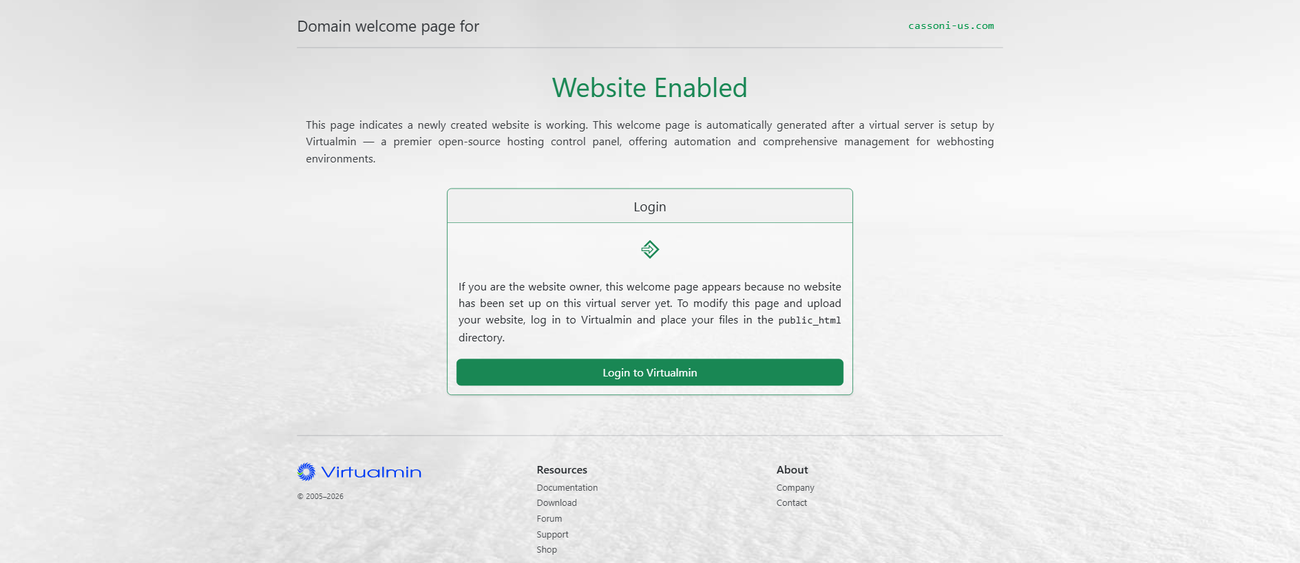 Screenshot of cassoni-us.com