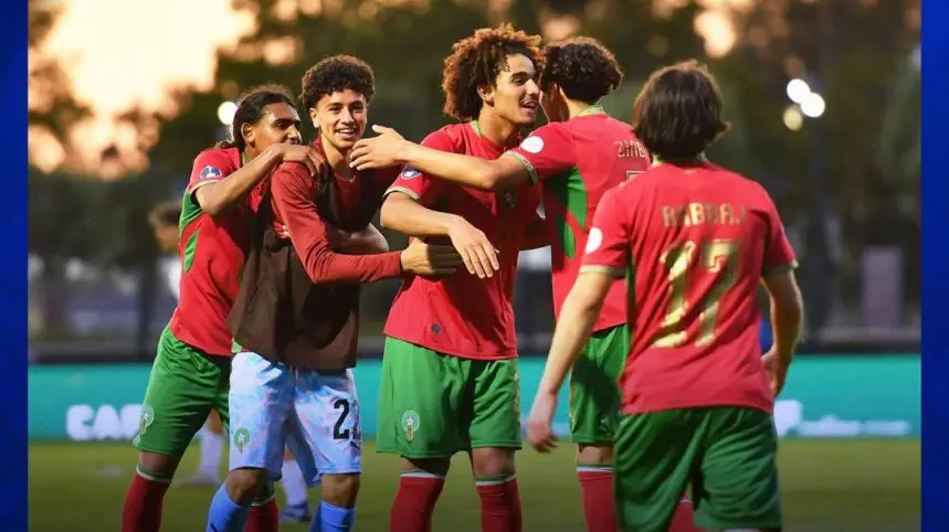 Illustration - CAN U17 : le Maroc bat l'Egypte 2-1 à domicile et valide sa première place, les quarts de finale s'annoncent explosifs