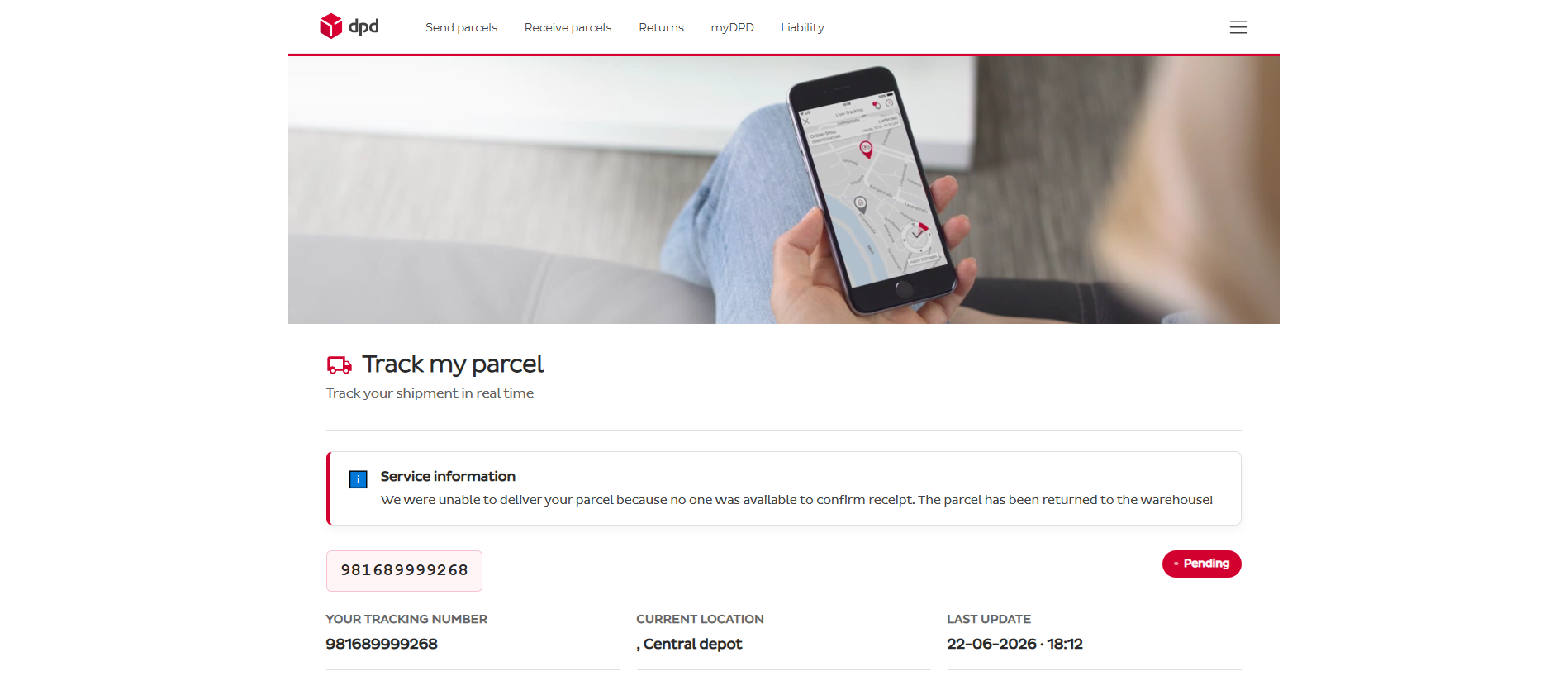 Forensic screenshot of [REDACTED] showing the phishing page layout