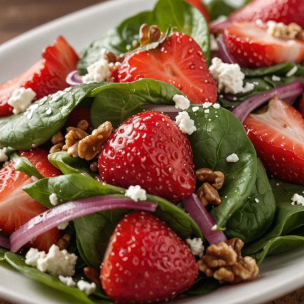 Strawberry Spinach Salad: Refresh Your Plate Today!
