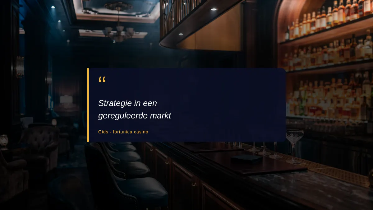 Strategie in een gereguleerde markt