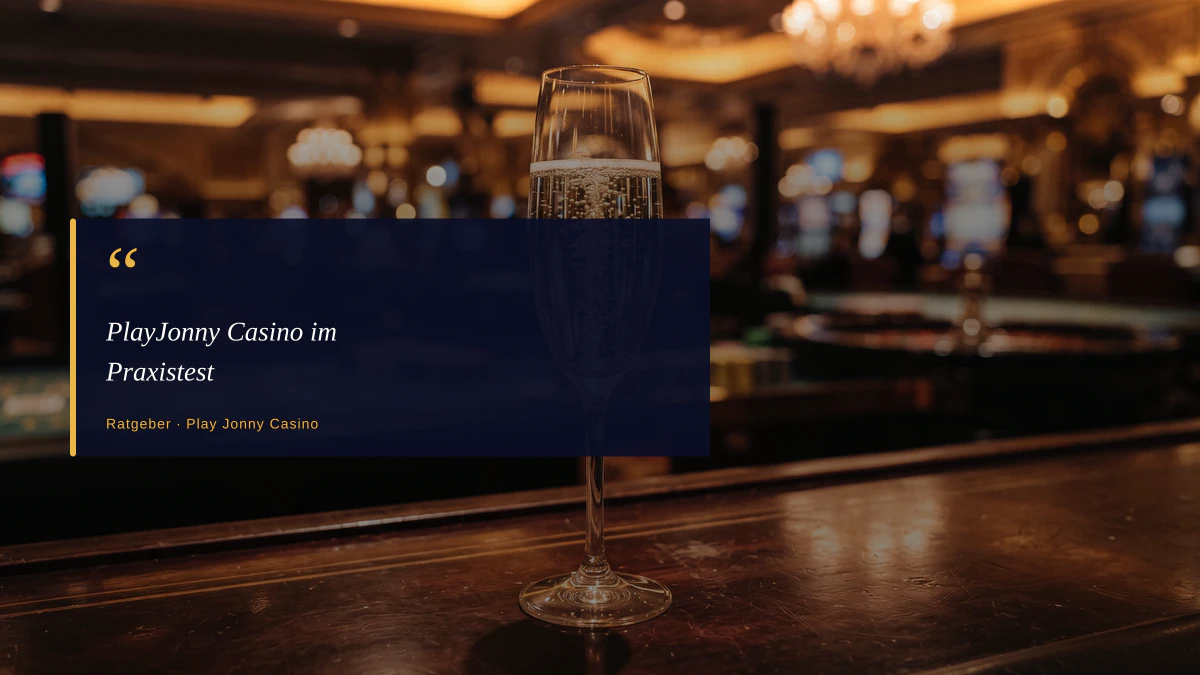 PlayJonny Casino im Praxistest