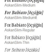 Font-List57