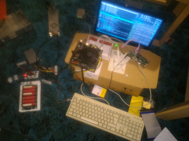 Completed - DIY "laptop" / portable PC (7.39 litres, 17'' screen, 5700x ...