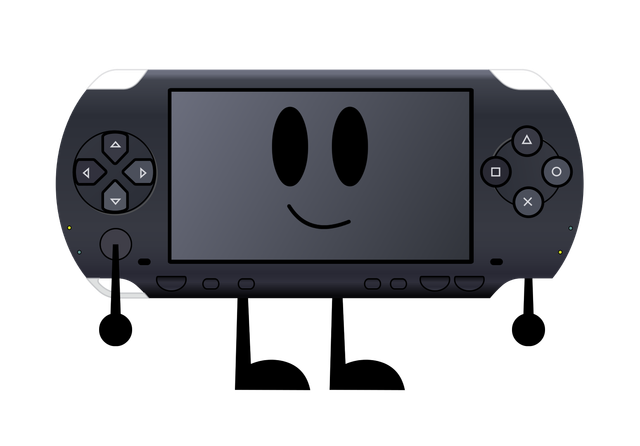 Play-Station-Portable-Full-Body-BFDI-Style-Happy