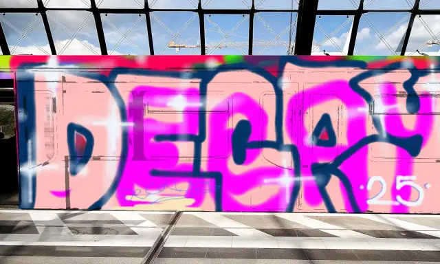 Graffiti artwork by DECAY