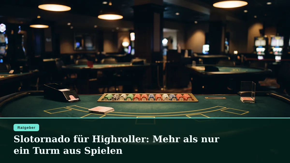 Slotornado für Highroller: Mehr als nur ein Turm aus Spielen