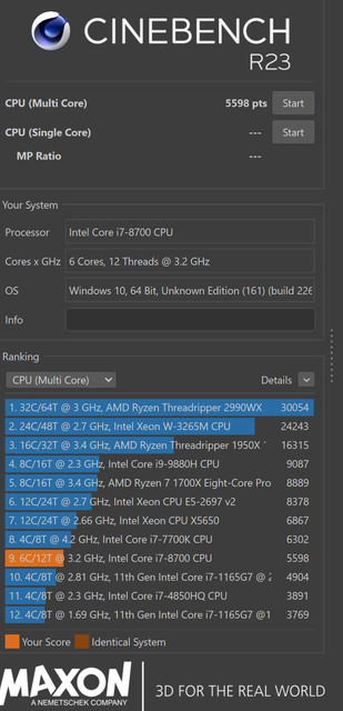 cinebench