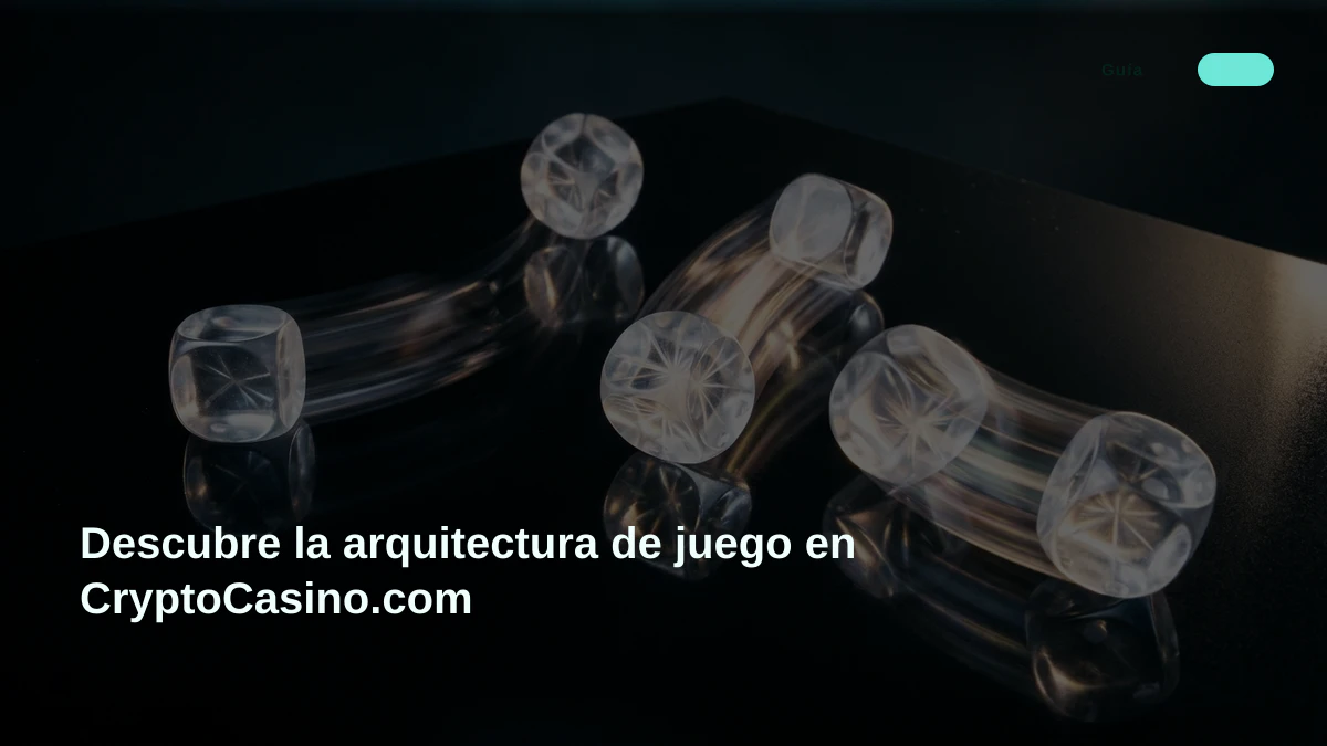 Descubre la arquitectura de juego en CryptoCasino.com