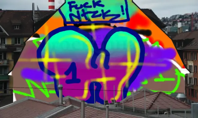 Graffiti artwork by DECAY