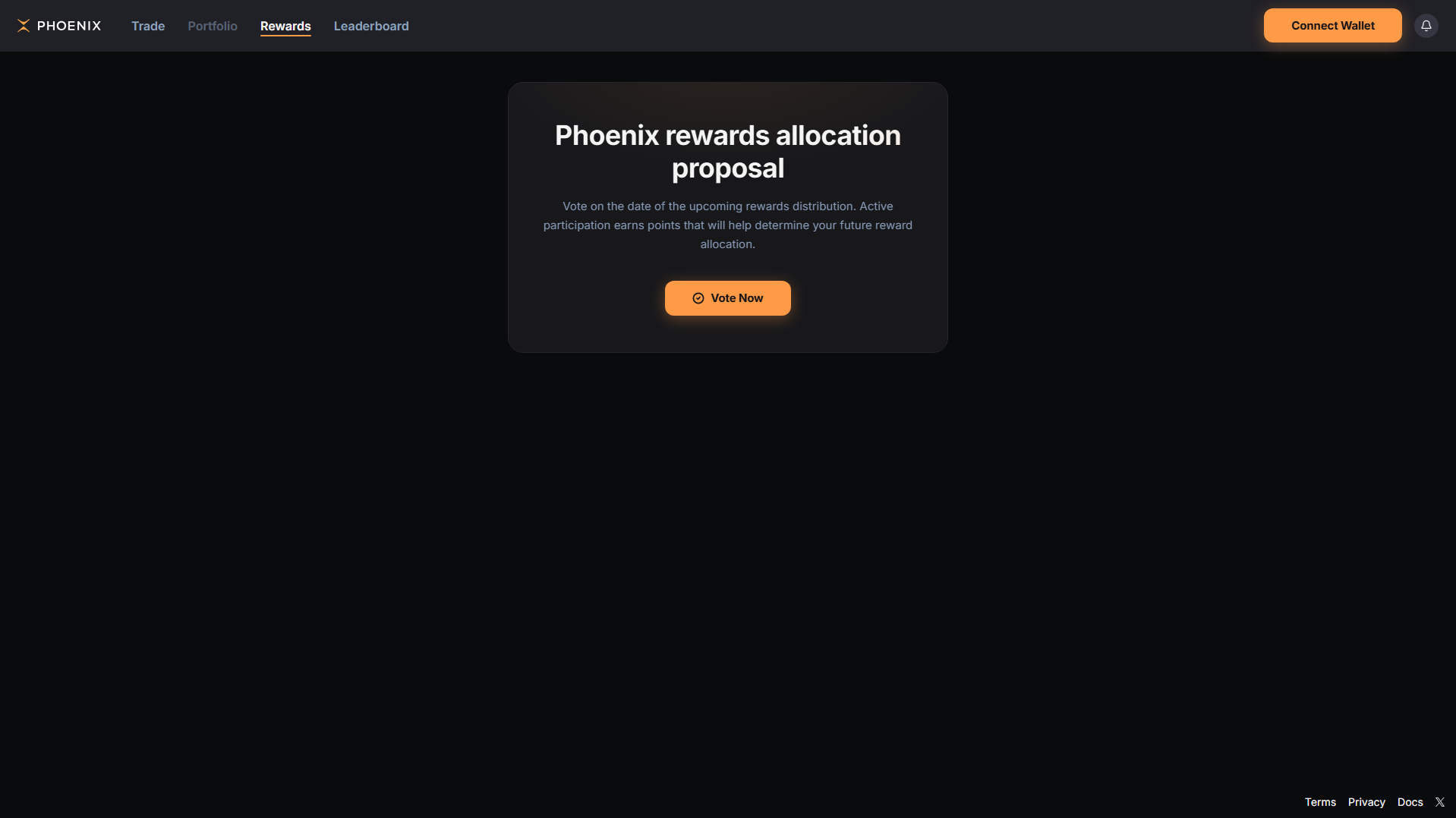 Forensic screenshot of votes-phoenix.xyz showing the phishing page layout