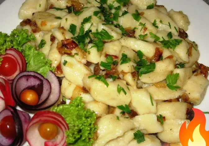 Постер Палюшки - картофельные галушки