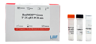 RealMOD Green T2 2X qRT-PCR mix 제품 사진