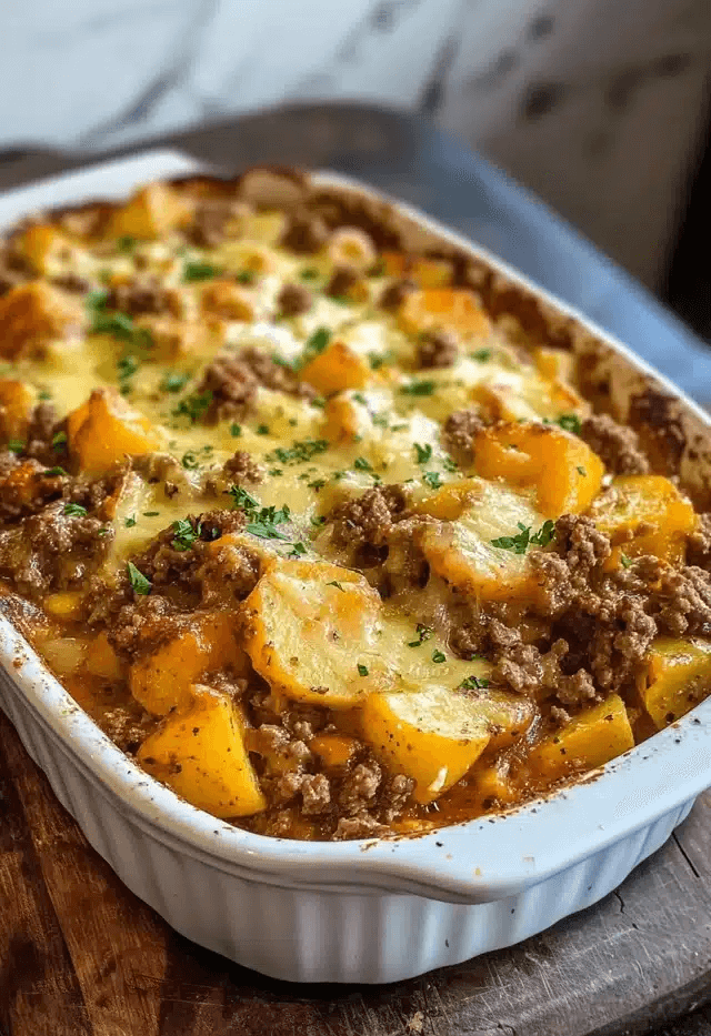 Hobo Casserole (Ground Beef Recipe) step photo