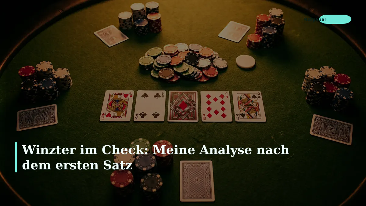 Winzter im Check: Meine Analyse nach dem ersten Satz