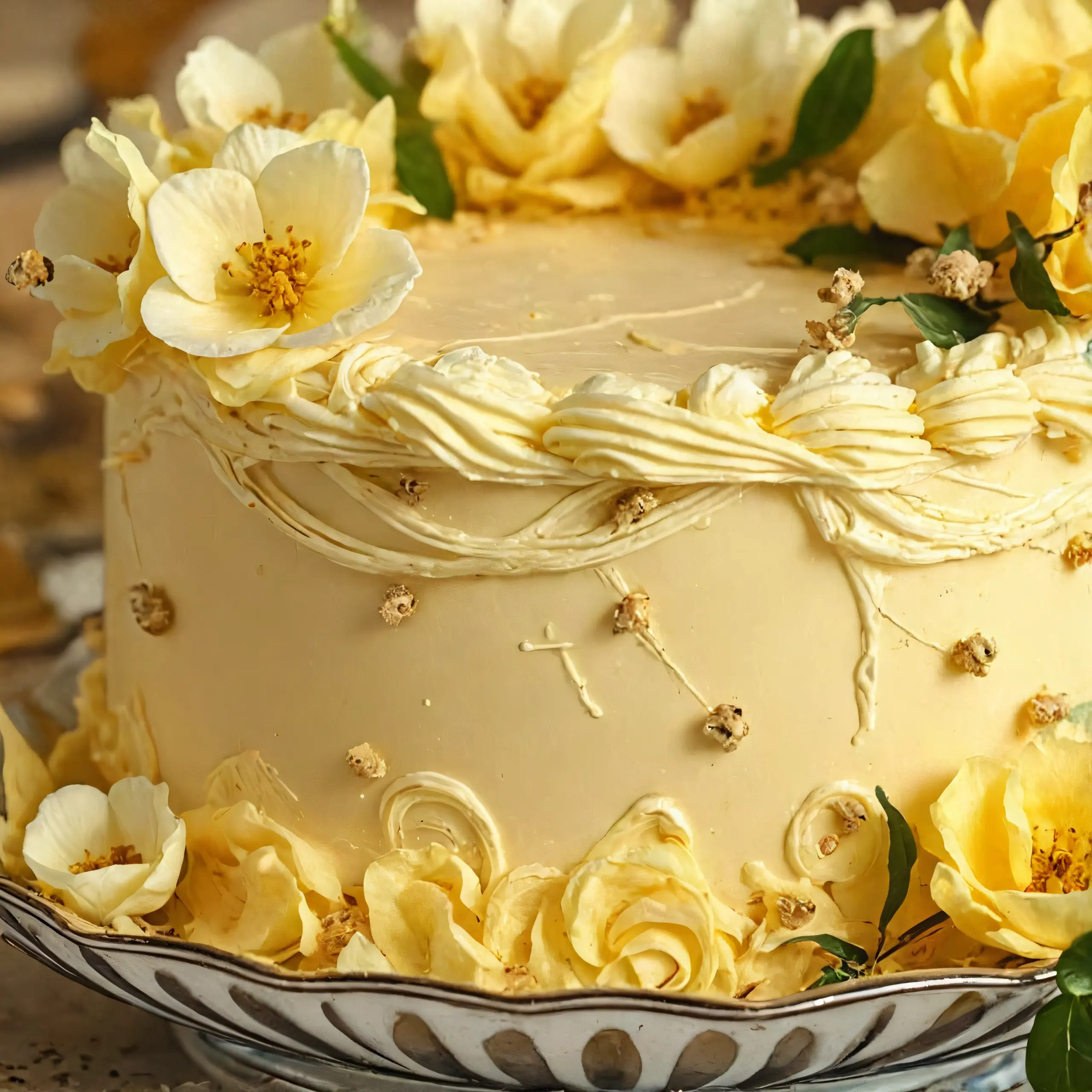 Lemon Cakes Inspired by Great Gatsby for Impression