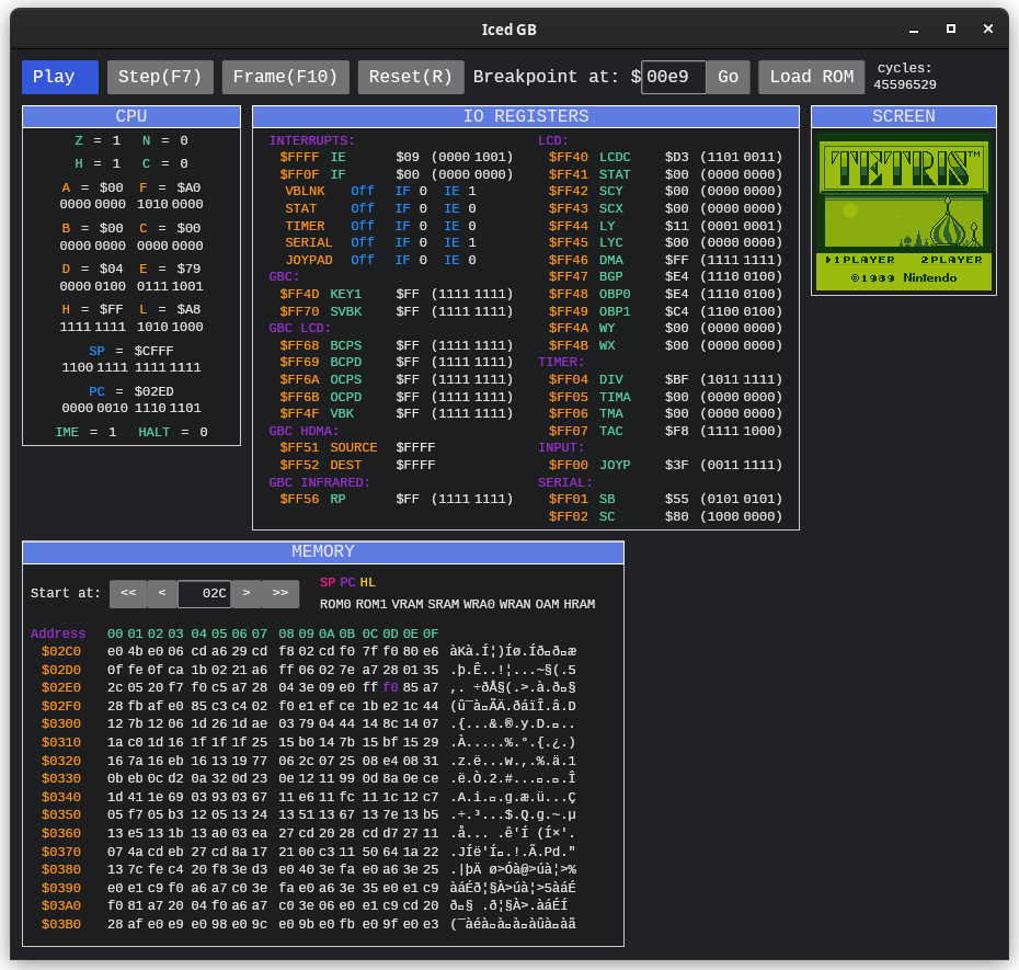 desktop iced screenshot