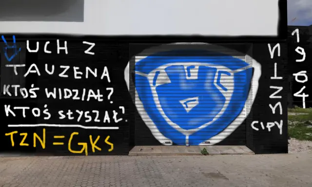 Graffiti artwork by GieKSaTauzen