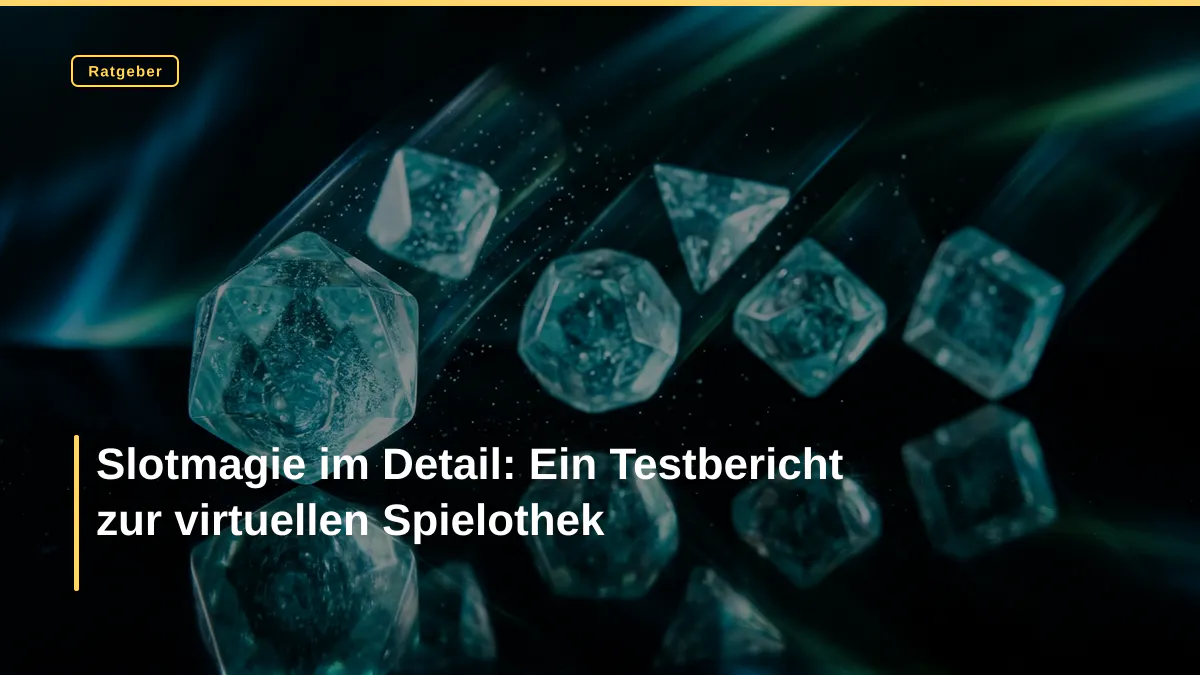 Slotmagie im Detail: Ein Testbericht zur virtuellen Spielothek