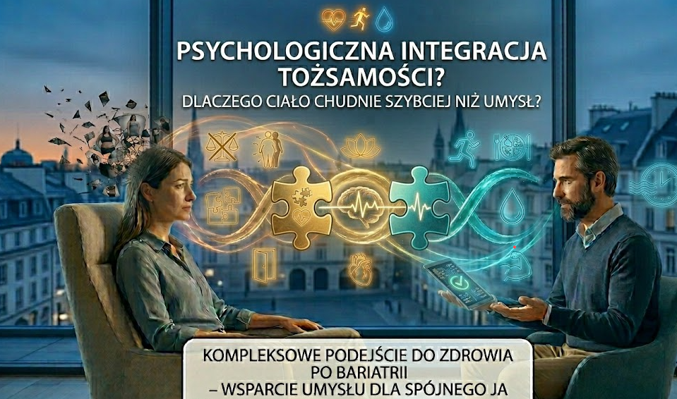 Psychologiczna integracja tożsamości po operacji bariatrycznej – dlaczego ciało chudnie szybciej niż umysł?