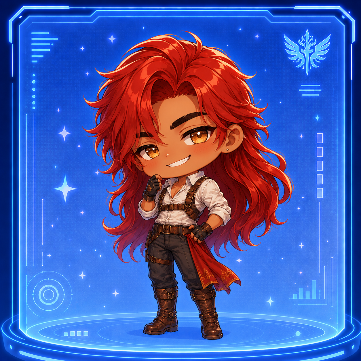 Devlin Ward chibi