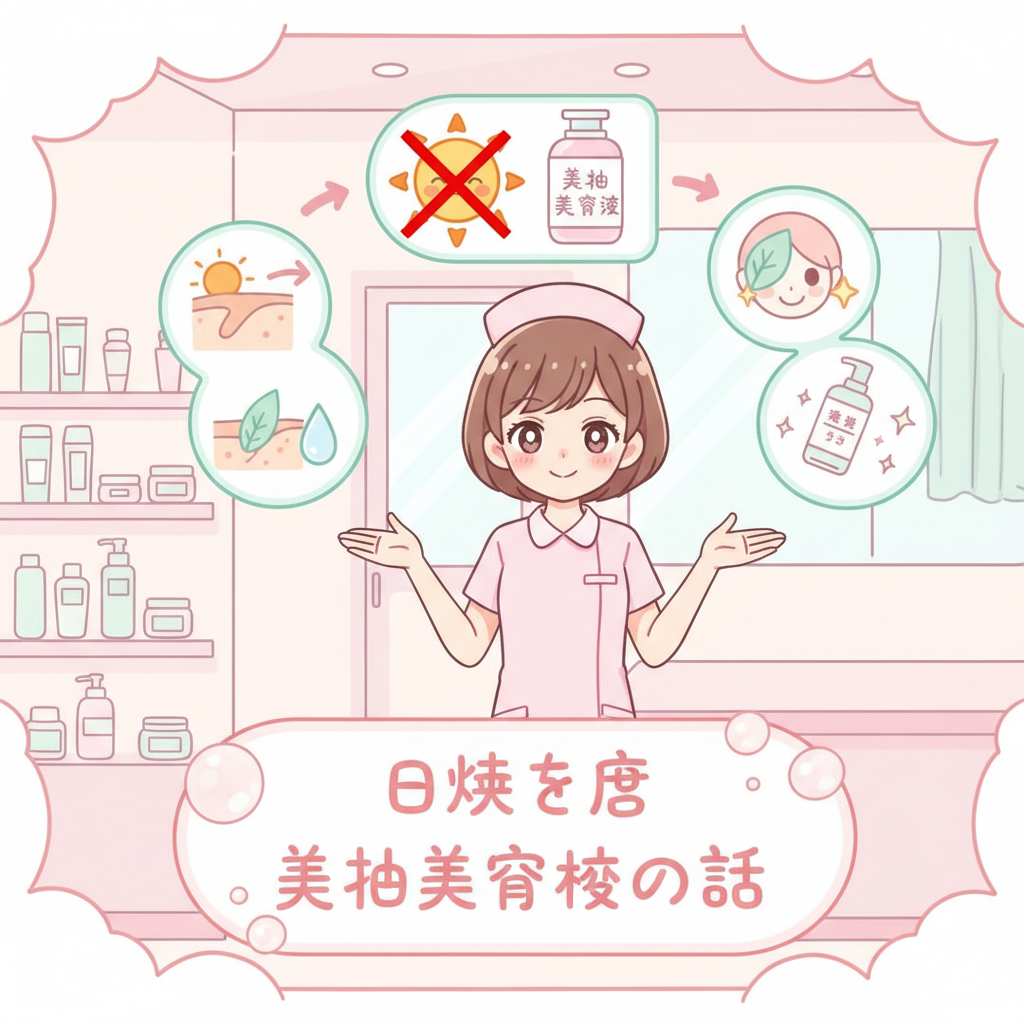 日焼け後 美白美容液 クリニックでよく聞かれた「日焼け後 美白美容液」の話 スキンケア