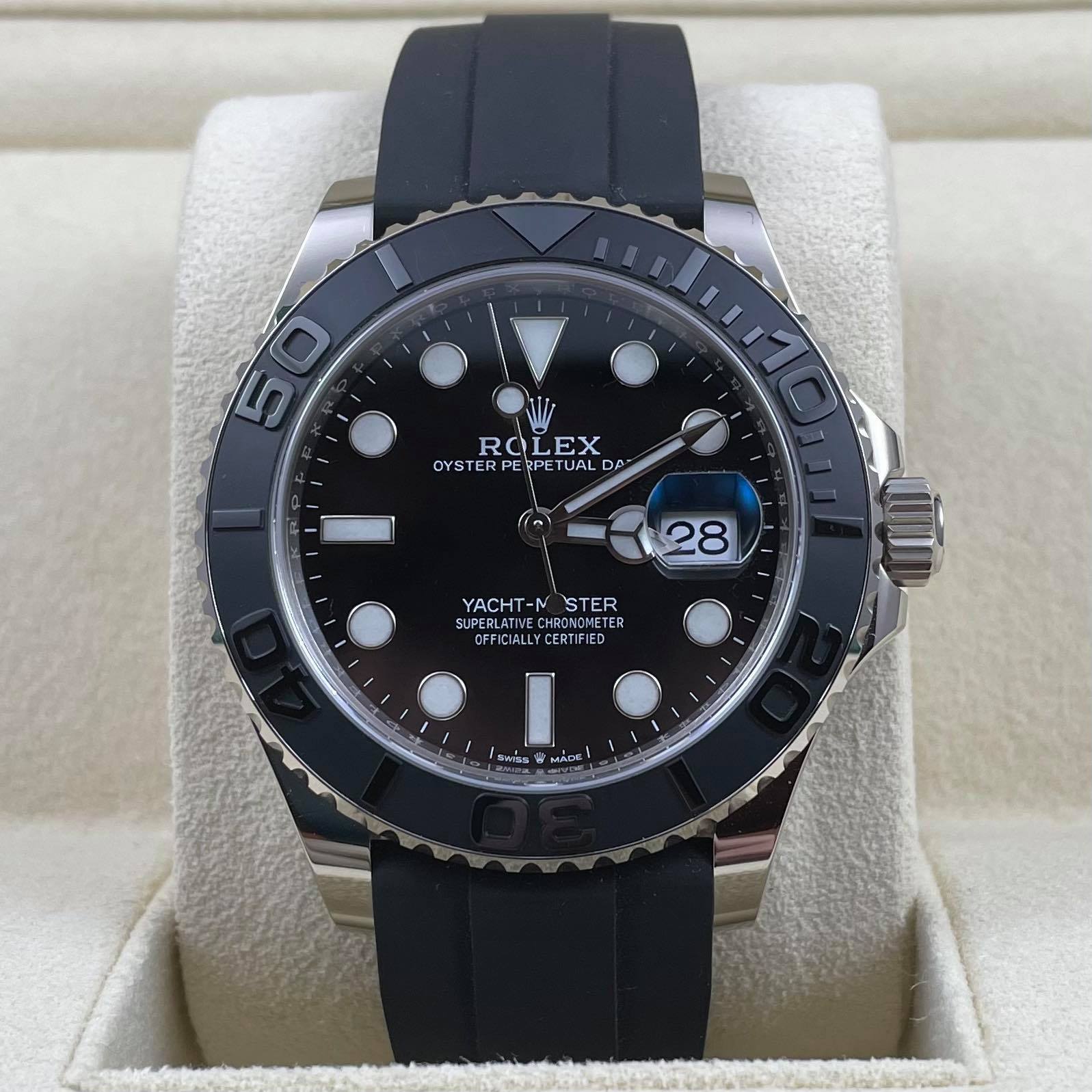 2021 WG Rolex Yacht Master White Gold 