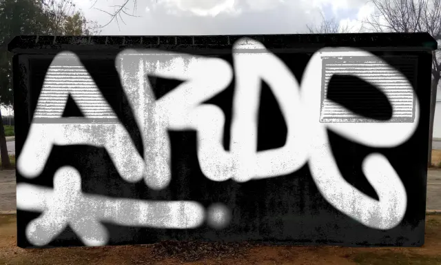 Graffiti artwork by ardeone