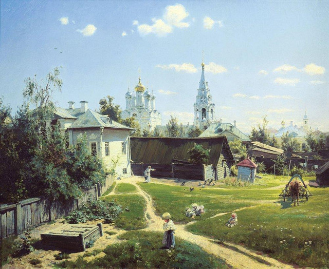 Московский дворик 1878