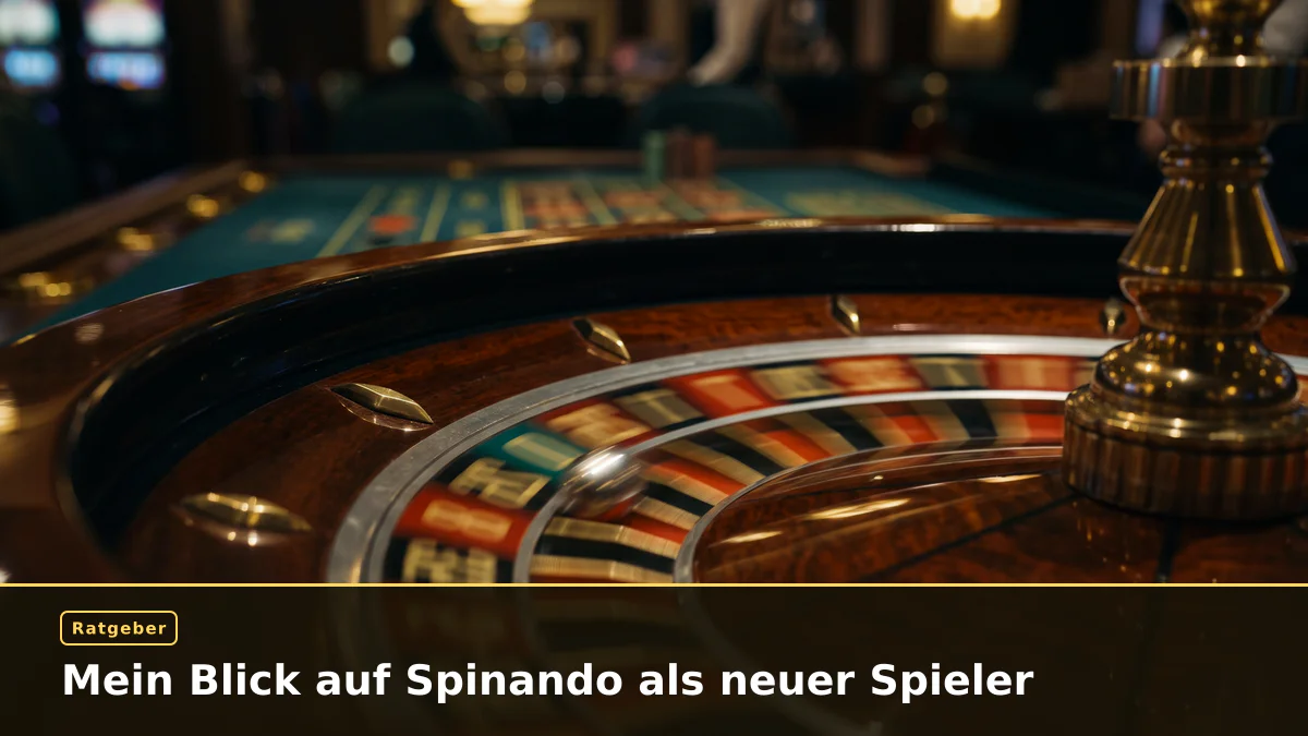 Mein Blick auf Spinando als neuer Spieler
