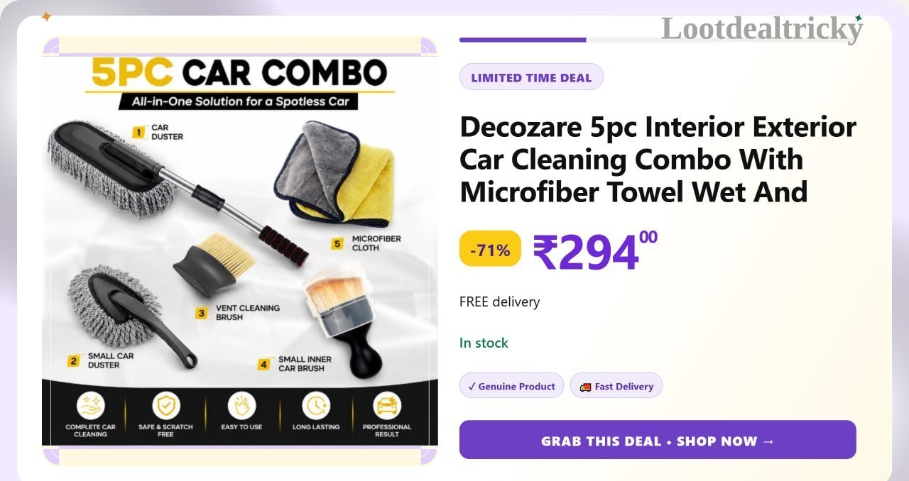   5 Pcs Car – Just ₹294 | Best Deal
